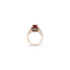 LeVian® Ring Fire Opal Chocolate Diamonds® Vanilla Diamonds® 14K Strawberry Gold