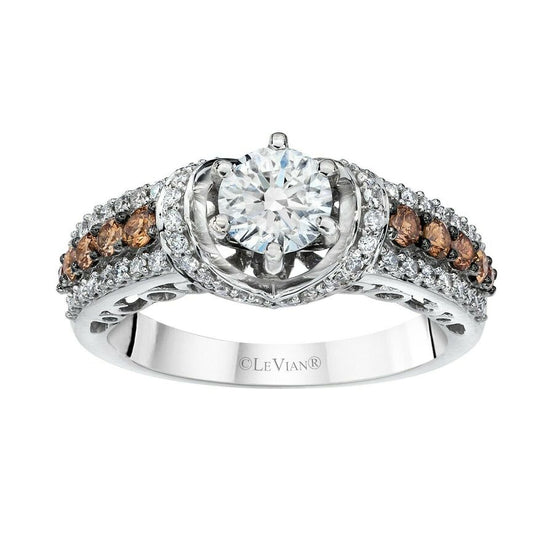 1 1/3 cts White Diamond Ring in 14K White Gold by Le Vian - BirthStone.com