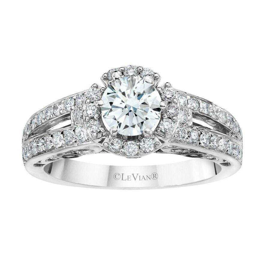 1 1/3 cts White Diamond Ring in 14K White Gold by Le Vian - BirthStone.com