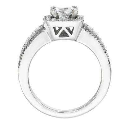 1 1/2 cts White Diamond Ring in 14K White Gold by Le Vian - BirthStone.com