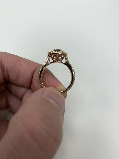 1 cts Chocolate Diamond Ring in 14K Rose Gold by Le Vian - BirthStone.com