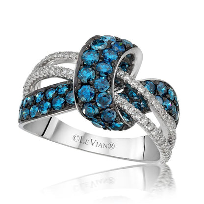 2 1/8 cts White Diamond Ring in 14K White Gold by Le Vian - BirthStone.com