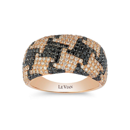 1 1/2 cts White Diamond Ring in 14K Rose Gold by Le Vian - BirthStone.com