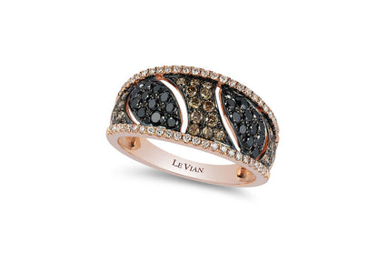 Le Vian 7/8 cts Multi-Color Diamond Ring in 14K Rose Gold - BirthStone.com