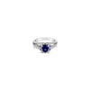 NEW LeVian® Ring Cornflower Ceylon Sapphire? Vanilla Diamonds® 14K Vanilla Gold®