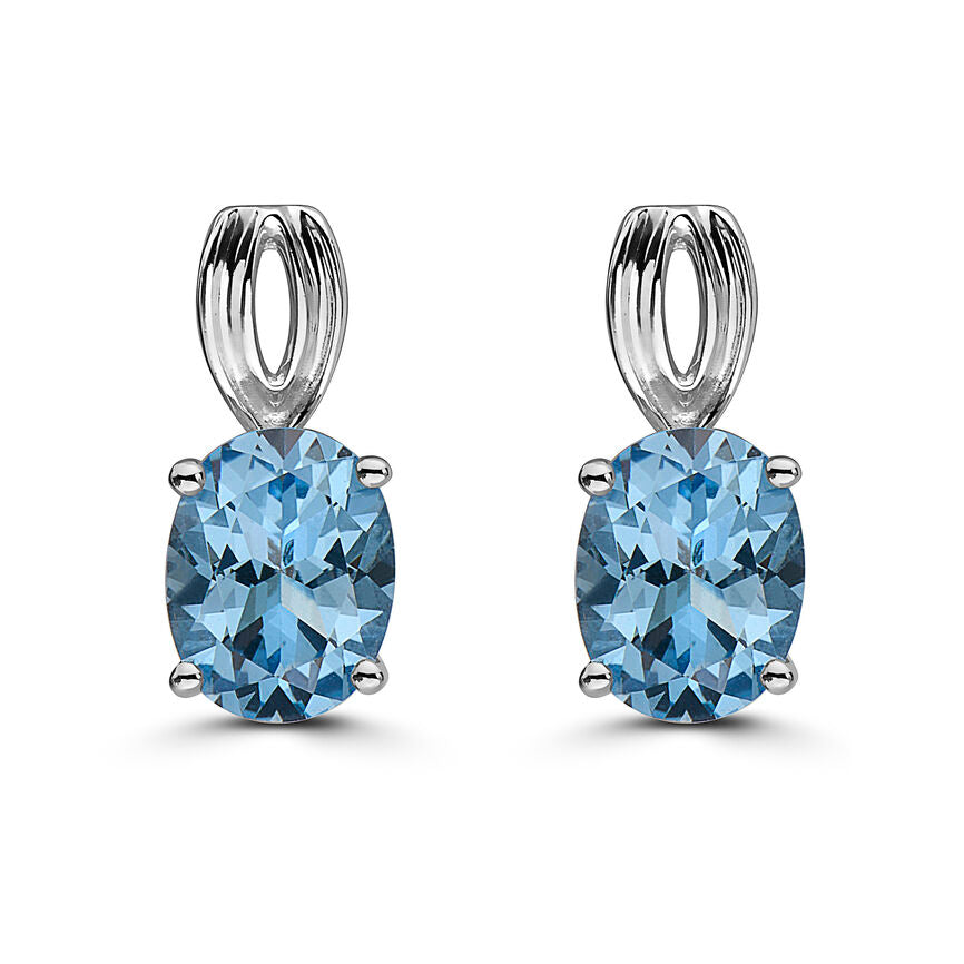 Topaz Earrings - BirthStone.com