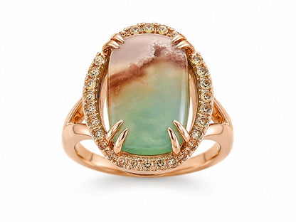 14K & SILVER STRAWBERRY GOLD AQUAPRASE CANDY, WHIT