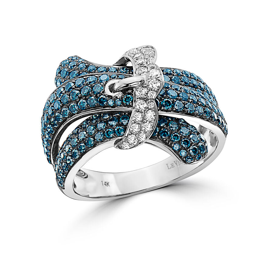 1 2/3 cts White Diamond Ring in 14K White Gold by Le Vian - BirthStone.com