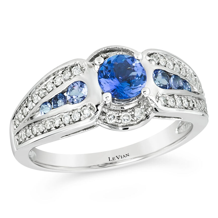 7/8 cts Blue Tanzanite Cocktail Ring by Le Vian - BirthStone.com