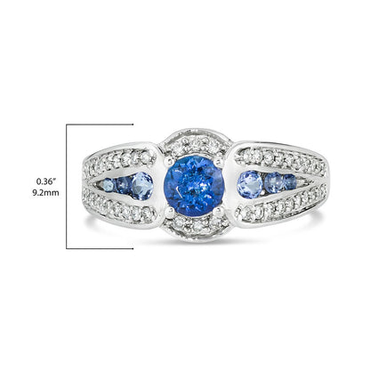 7/8 cts Blue Tanzanite Cocktail Ring by Le Vian - BirthStone.com