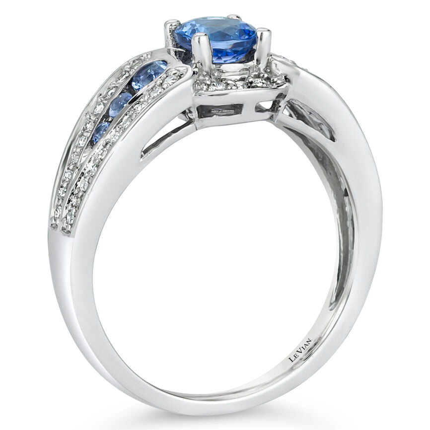 7/8 cts Blue Tanzanite Cocktail Ring by Le Vian - BirthStone.com