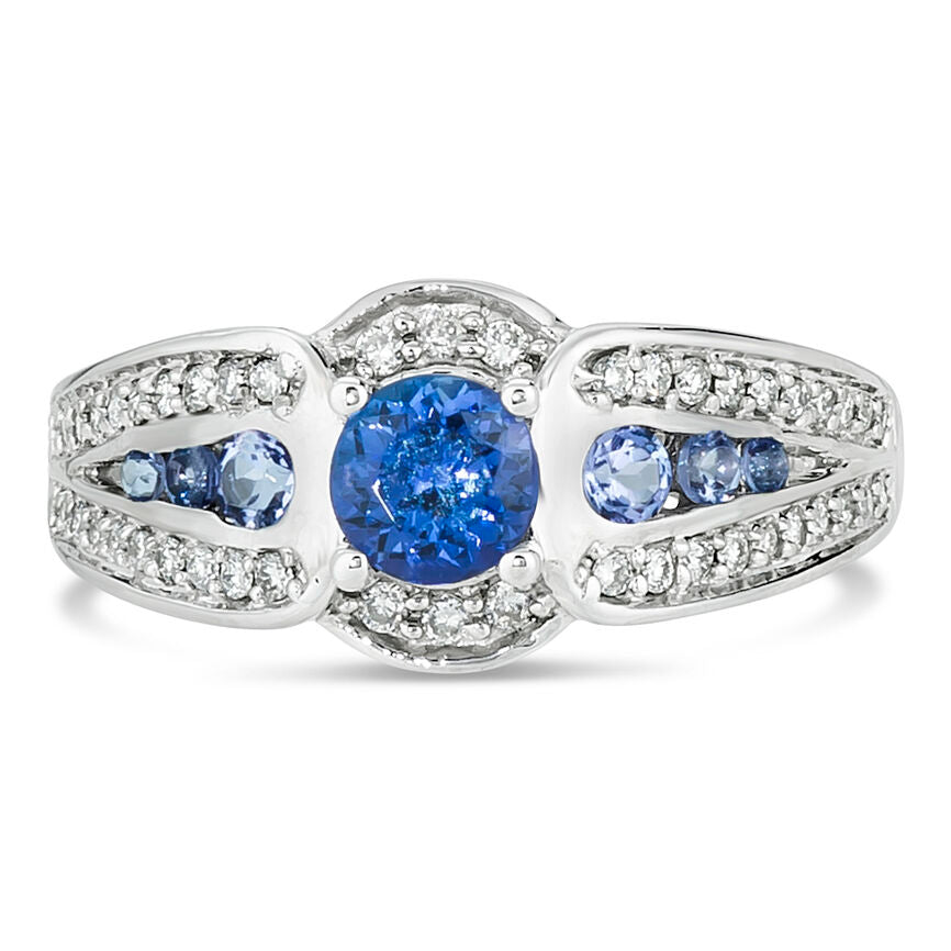 7/8 cts Blue Tanzanite Cocktail Ring by Le Vian - BirthStone.com