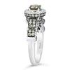 14K WHITE GOLD DIAMOND  RING