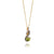 LeVian Peridot Necklace 1 cts Green Pendant in 14K Yellow Gold