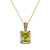 Le Vian Grand Sample Sale Pendant featuring Green Apple Peridot, Spessartite Vanilla Diamonds set in 14K Honey Gold