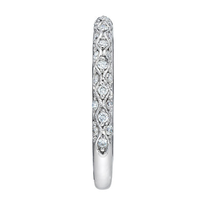 1/3 cts White Diamond Ring in 14K White Gold by Le Vian - BirthStone.com