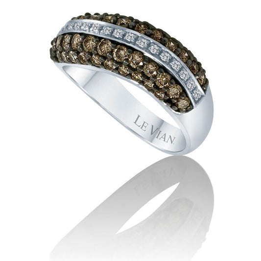 14K WHITE GOLD DIAMOND  RING