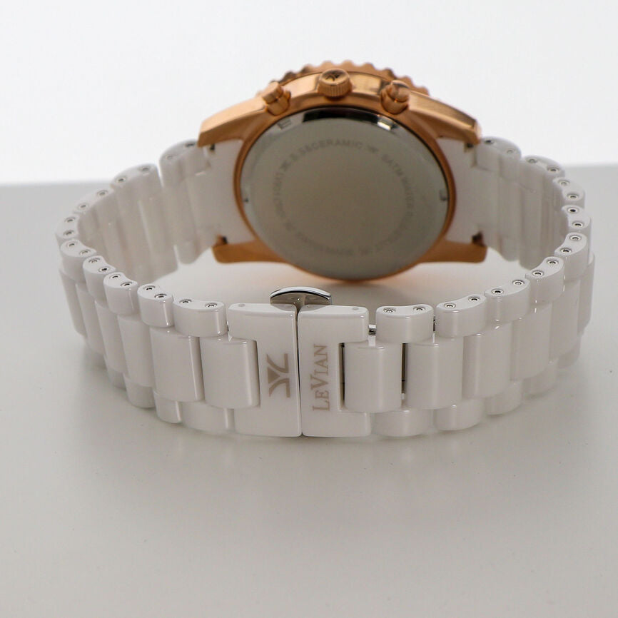 STAINLESS STEEL  GOLD DIAMOND  WATCH