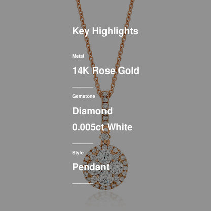 Le Vian Grand Sample Sale Pendant featuring Vanilla Diamonds set in 14K Strawberry Gold