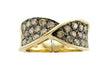 14K YELLOW GOLD DIAMOND  RING