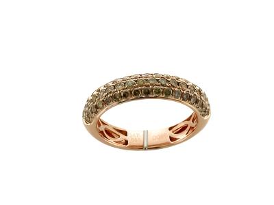 Le Vian Grand Sample Sale Ring featuring Chocolate Diamonds set in 14K Strawberry Gold - BirthStone.com