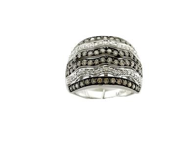 14K WHITE GOLD DIAMOND  RING