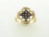 14K YELLOW GOLD DIAMOND  RING