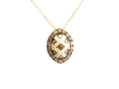 5/8 cts Chocolate Diamond Pendant Necklace in 14K Yellow Gold by Le Vian - BirthStone.com