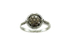 14K WHITE GOLD DIAMOND  RING