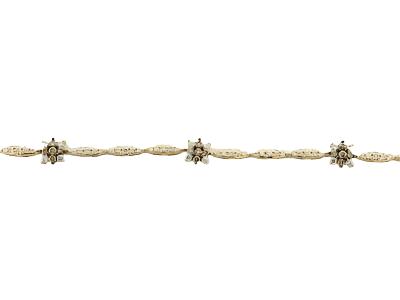 Le Vian Bracelet featuring Vanilla Diamonds, Chocolate Diamonds set in 14K Yellow Gold - BirthStone.com