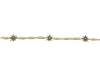 14K YELLOW GOLD DIAMOND  BRACELET