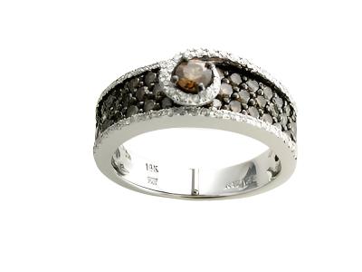 14K WHITE GOLD DIAMOND  RING