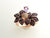 Le Vian Grand Sample Sale Ring featuring Grape Amethyst, Raspberry Rhodolite Vanilla Diamonds set in 14K Rose Gold