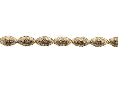 14K YELLOW GOLD DIAMOND  BRACELET