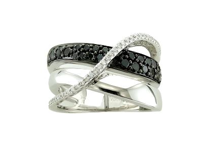 14K WHITE GOLD DIAMOND  RING