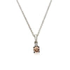 14K WHITE GOLD DIAMOND  PENDANT