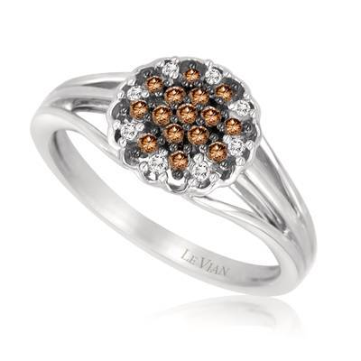 14K WHITE GOLD DIAMOND  RING