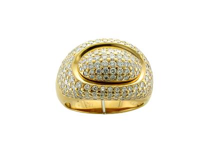 Le Vian Couture Ring featuring set in 18K Yellow Gold - BirthStone.com