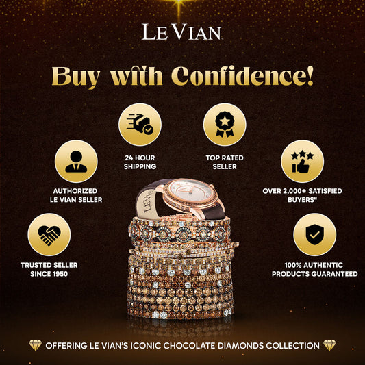 Le Vian Ring featuring Chocolate Diamonds, White Diamonds set in 14K Rose Gold