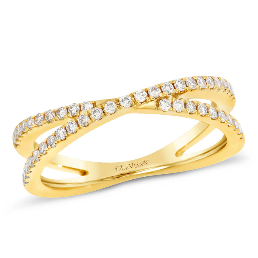 14K YELLOW GOLD DIAMOND  RING