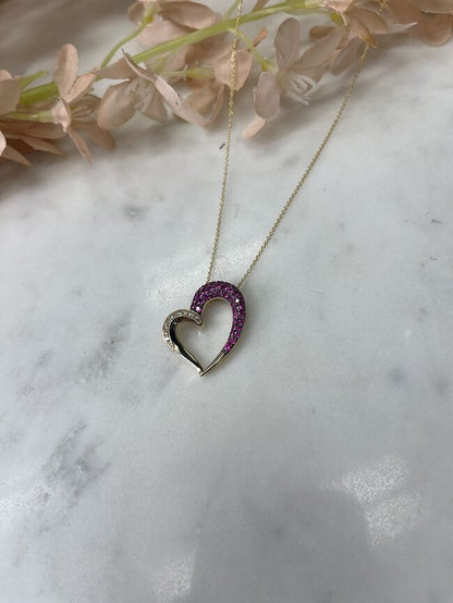Le Vian Pendant featuring Passion Ruby Nude Diamonds set in 14K Yellow Gold