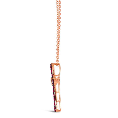 Le Vian Pendant featuring Passion Ruby Nude Diamonds set in 14K Rose Gold