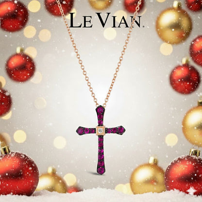 Le Vian Pendant featuring Passion Ruby Nude Diamonds set in 14K Rose Gold