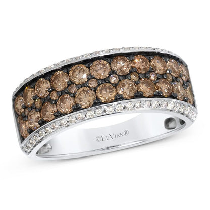 Le Vian Ring featuring Chocolate Diamonds, Nude Diamonds set in 14K White Gold