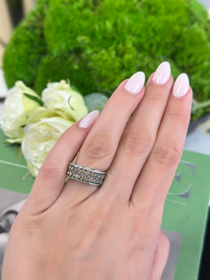 Le Vian Ring featuring Chocolate Diamonds, Nude Diamonds set in 14K White Gold