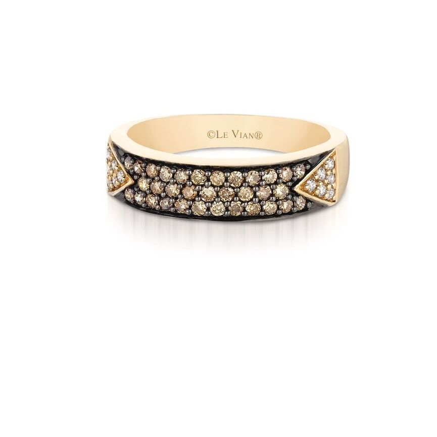 14K YELLOW GOLD DIAMOND  RING