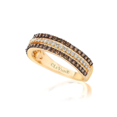 14K YELLOW GOLD DIAMOND  RING