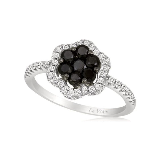 Le Vian Grand Sample Sale Ring featuring Blackberry Diamonds, White Diamonds set in 14K White Gold - BirthStone.com