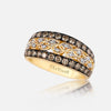 14K YELLOW GOLD DIAMOND  RING