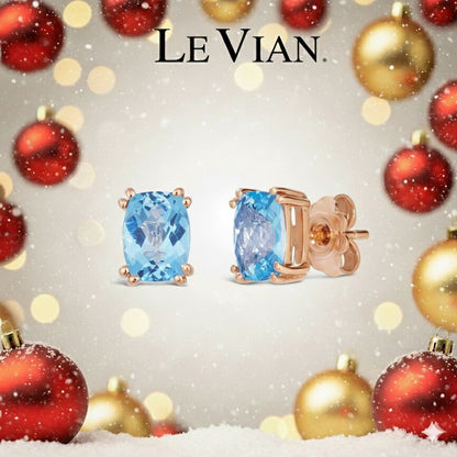 Le Vian Earrings featuringset in 925 Sterling Silver Strawberry Gold